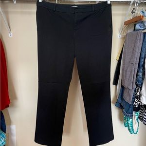 Women’s Size 18 Black Trouser Dress Slacks Classic Fit Merona